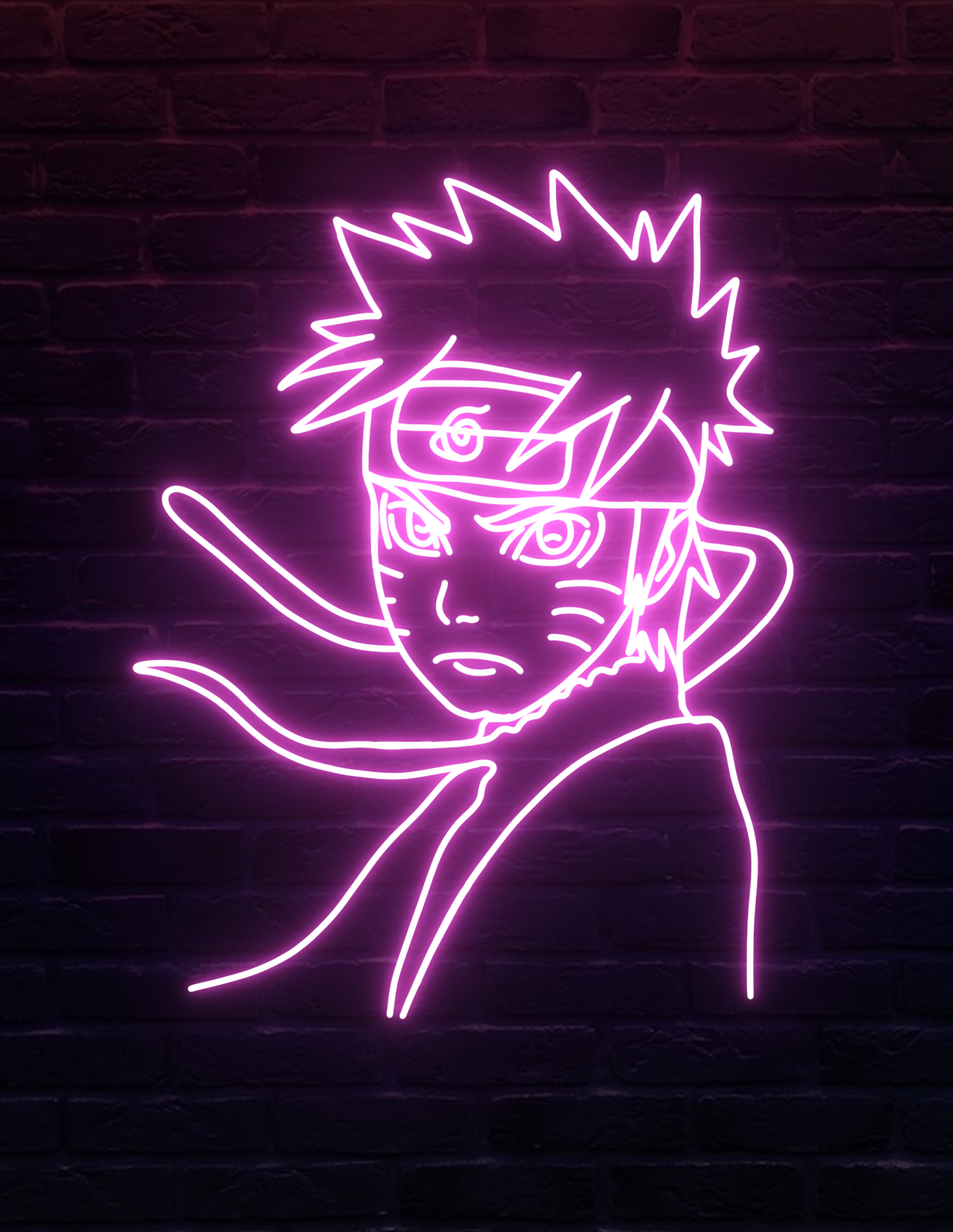 neon light naruto