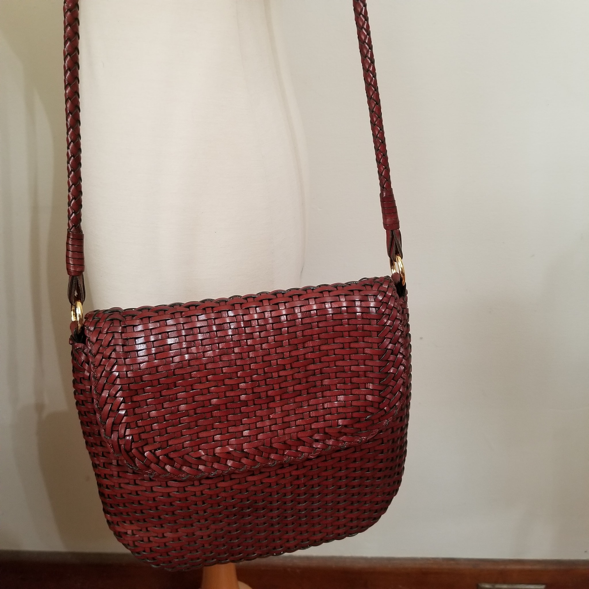 Vintage basket weave bag – miiriya