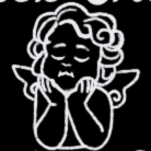 Black Cherub Sticker Club