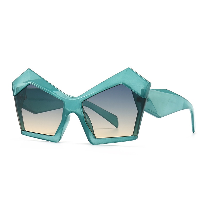 Geometric Cat Eyes Sunglasses