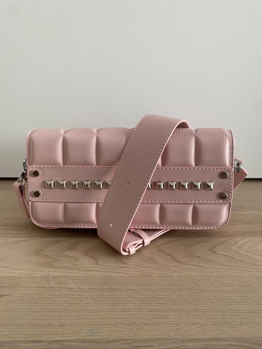 C Barre Shoulder Bag in Pink