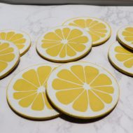 Lemon Coasters
