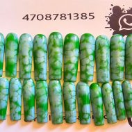 Green & Blue Watercolor