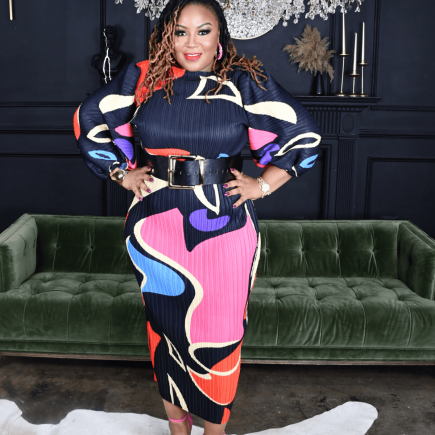 Boss Up Print Dress