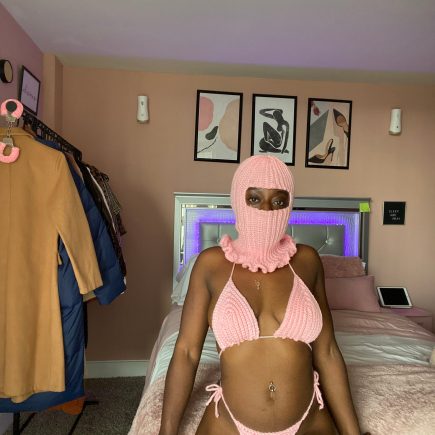 Bad gyal ski mask set