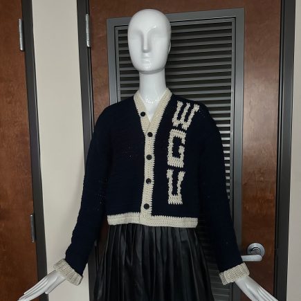 Customized graduation cardigan