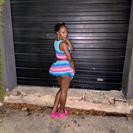 Cotton candy skirt set