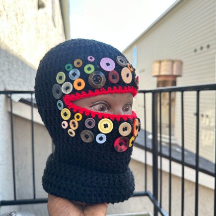 Button up ski mask