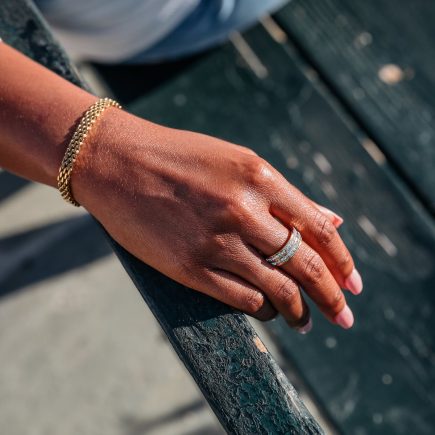 Risk Taker Woven Chain Bracelet