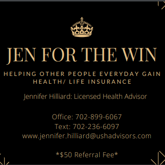 Jen 4 the Win: Licensed Health Advisor